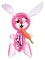 Large 17" Pink Inflatable Easter Bunny Rabbit With Carrot Toy Decoration